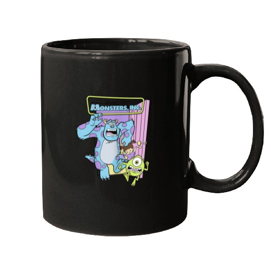 Disneyss Pixars Monsters Inc Sulley Mike Boo Best Trio Logo Mugs