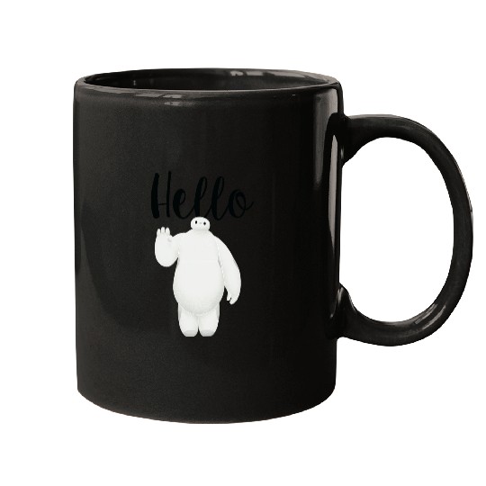 Disney Big Hero 6 Baymax Hello Wave Graphic Mugs