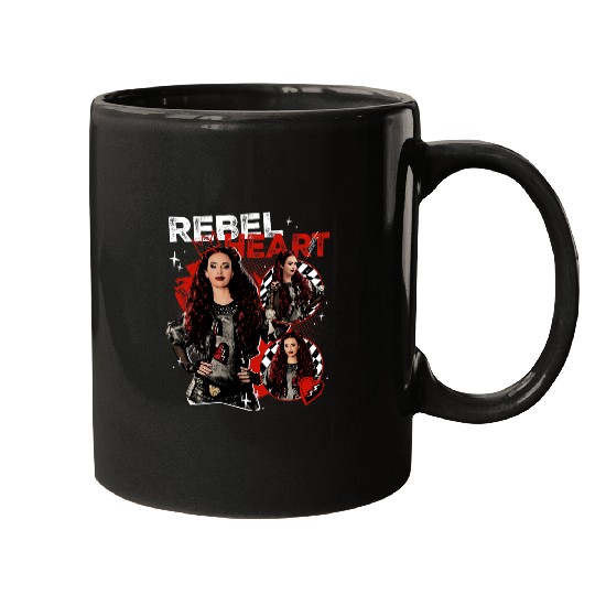 Disney Descendants The Rise Of Red Rebel At Heart Big Logo Mugs