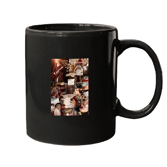 Discover Taylor Red Album Collage Mugs