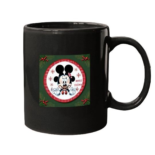 Discover Merry Christmas from the best fairy tale character!  : Mickey Disney Christmas, Disney Christmas Mugs