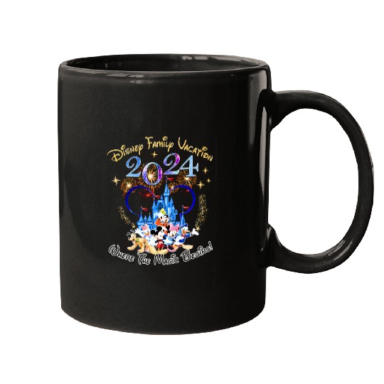 Discover Disney Family Vacation 2024 Mugs