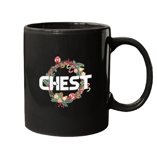Chest Nuts Chestnuts tee Christmas Couples Chest  : Mickey Disney Christmas, Disney Christmas Mugs