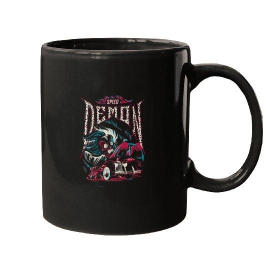 Discover womens disney villains cruella de vil speed demon Mugs