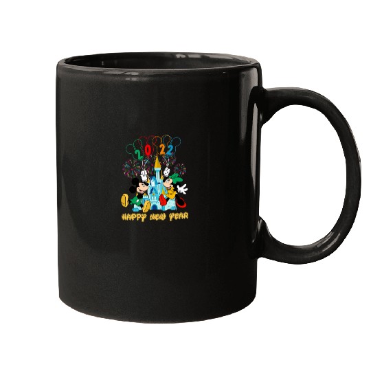 Discover Happy New Year 2022 Mouse Couple  : Mickey Disney Christmas, Disney Christmas Mugs