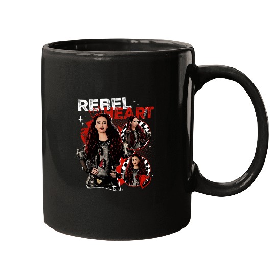 Disneyss Descendants The Rise Of Red Rebel At Heart Big Logo Mugs