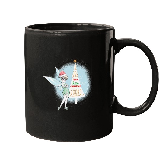 Discover Disney Tinker Bell Sassy Christmas Holiday Mugs