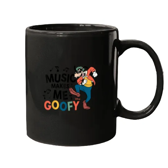 Discover Disney Music Makes Me Goofy Mugs
