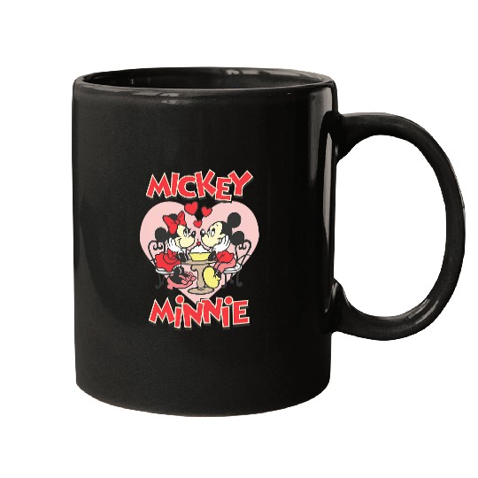 Discover Disney Mickey Valentines Day Mickey Minnie Hearts Mugs