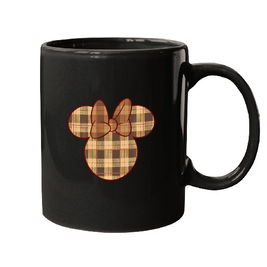 Discover Disney Mickey And Friends Minnie Fall Plaid Fill Mugs