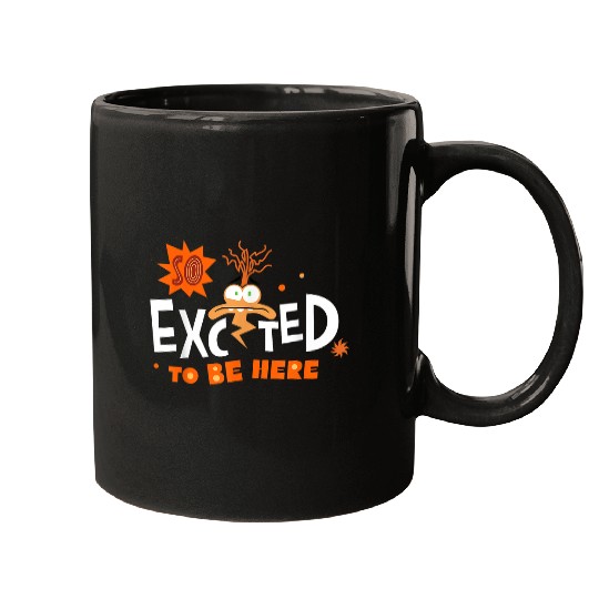 Disney Inside Out 2 So Excited To Be Here Anxiety Logo Mugs