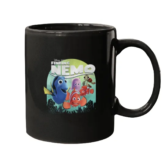 Discover Disney Pixar Finding Nemo Group Shot Poster Mugs
