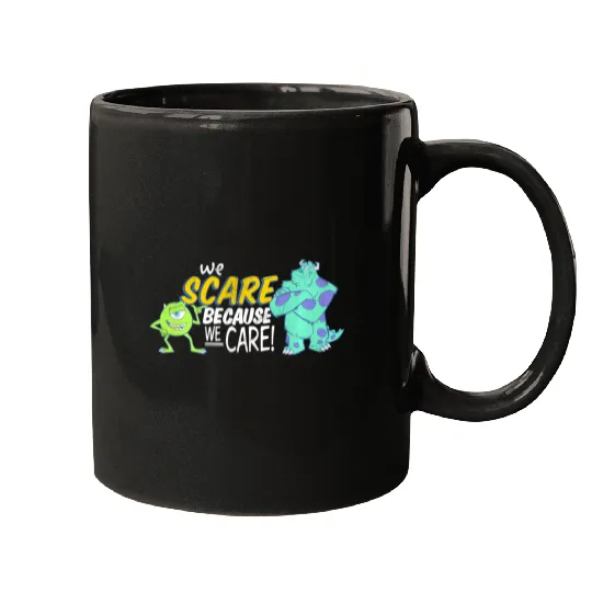 Discover Disney Pixar Monsters Inc Scare Because We Care Mugs