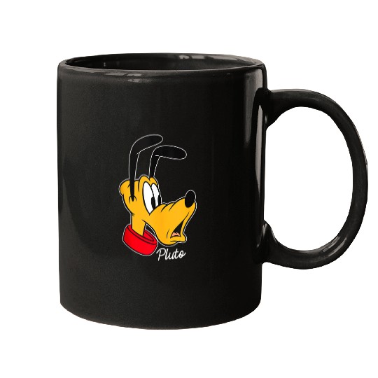 Discover Disney Mickey And Friends Pluto Big Face Tank Top Mugs