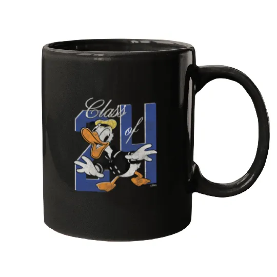 Discover Disney Donald Duck Class of ‘24 Graduation 2024 Retro Mugs