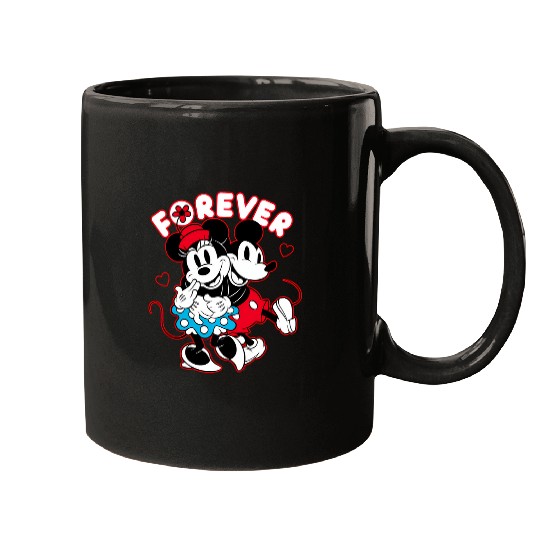 Disney Mickey Mouse Minnie Mouse Love Forever Valentines Mugs