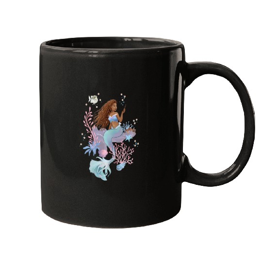 Discover Disney The Little Mermaid Ariel Sebastian Flounder Poster Mugs