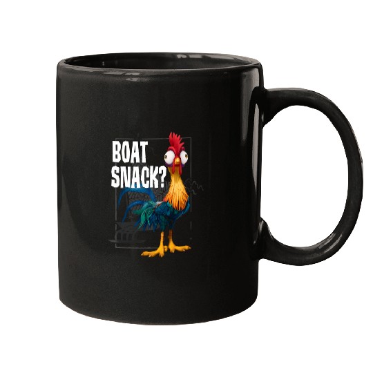 Discover Disney Moana Hei Hei Boat Snack Graphic Hoodie Mugs