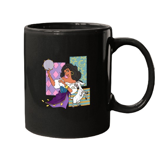 Disneyss The Hunchback Of ND Esmeralda Dancing Logo Mugs