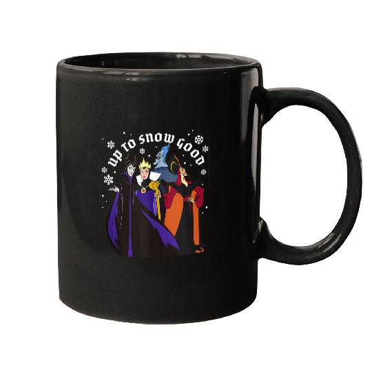 Discover Disney Villains Christmas Group Up To Snow Good Mugs