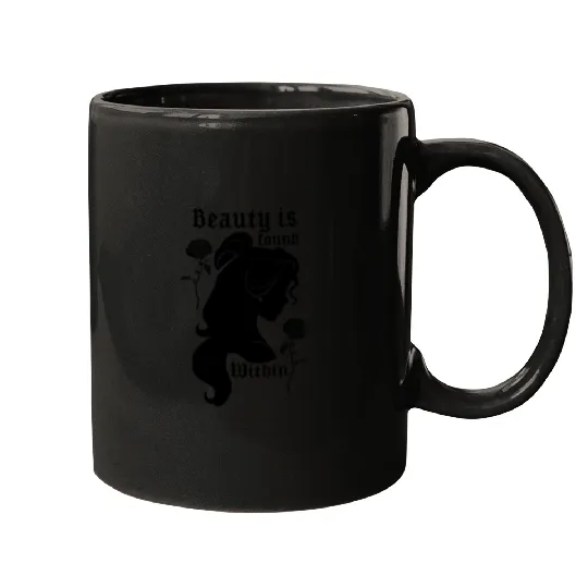 Discover Disney Beauty The Beast Belle Found Within Graphic Hoodie Mugs