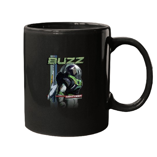Disney Pixar-Pixar Lightyear Buzz Epic Heroic Side Shot Retro Epic Mugs