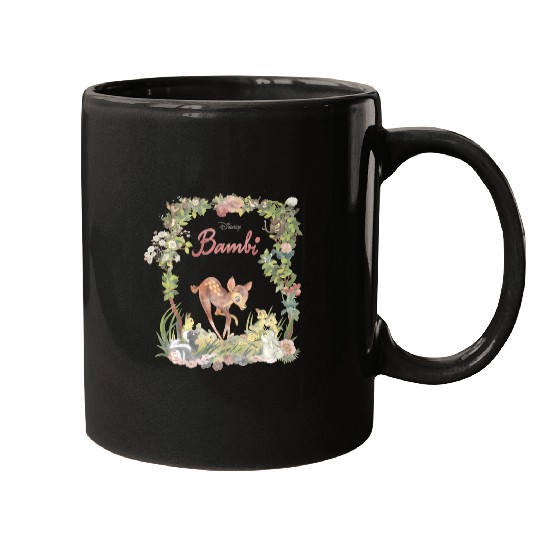 Disney Bambi Floral Portrait Mugs