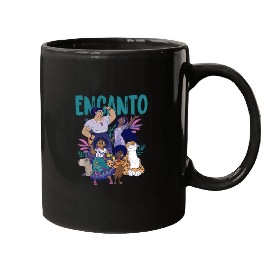 Discover Disney Encanto Group Shot Logo Mugs