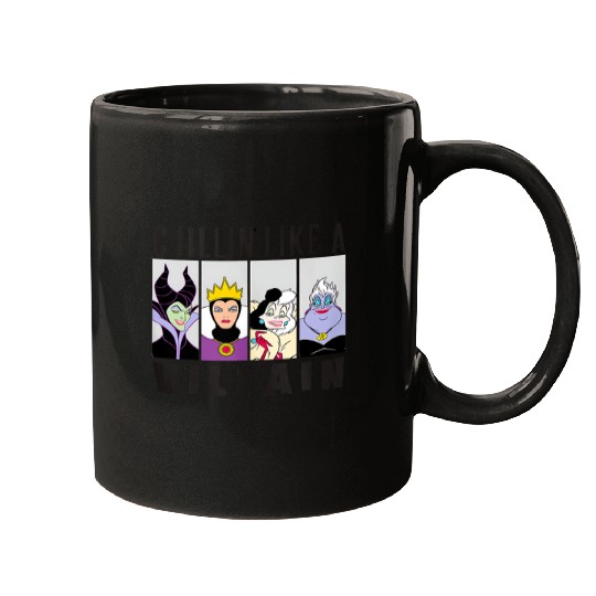 Discover Disney_ Villain Gang_ Ursula,Evil Queen,Cruella,Maleficent Tank Top Mugs