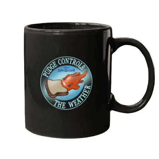 Discover Disney Lilo Stitch Pudge Controls The Weather Poster Mugs