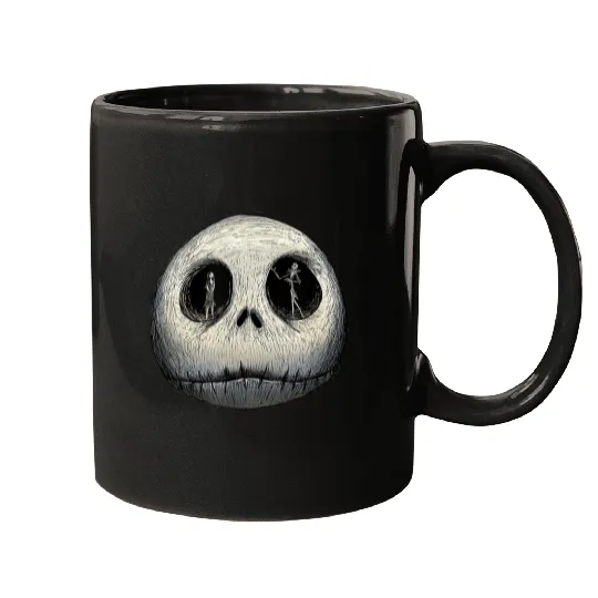Discover Disney The Nightmare Before Christmas Sally and Jack Face Mugs