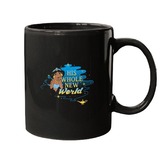 Discover Disney Aladdin Jasmine His Whole New World Graph Mugs