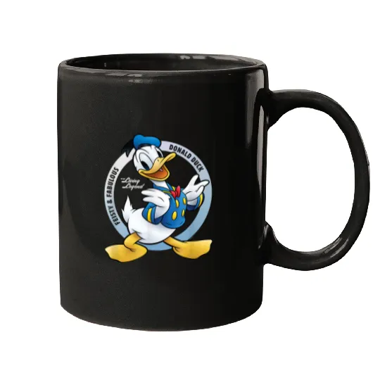 Disneyss Donald Duck 90th Anniversary Feisty Fabulous Legend Mugs