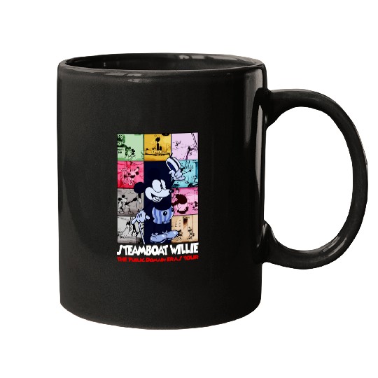 Steamboat Willie The Public Domain Eras Tour  7 TShirt Mugs