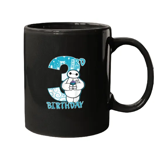 Disney Big Hero 6 Baymax 3rd Birthday Cupcake Po Mugs