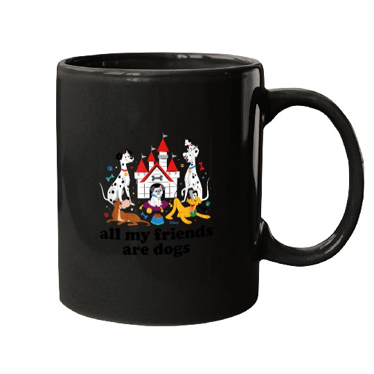 Discover Disney All My Friends Are Dogs Mugs