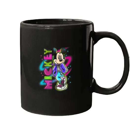 Disneyss Mickey Mouse Airbrush Mugs
