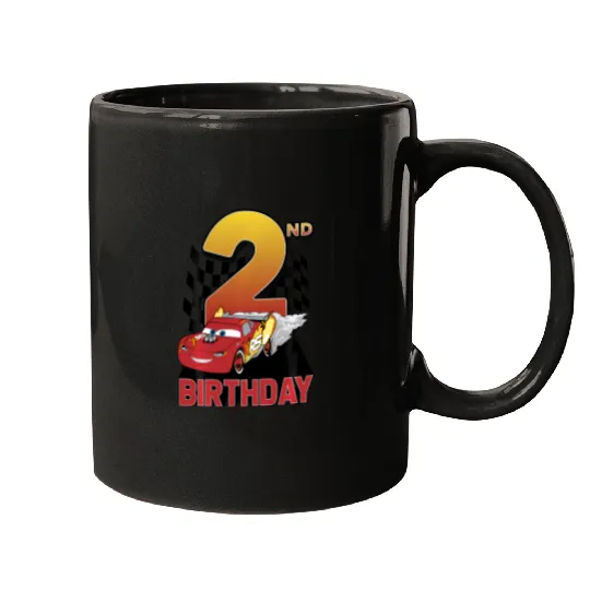 Discover Disney Pixar Cars Lightning Mcqueen 2Nd Birthday Peel Out Mugs