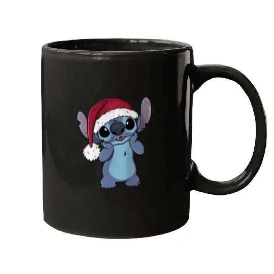 Discover Disney Lilo Stitch Christmas Santa Hat Stitch Po Mugs