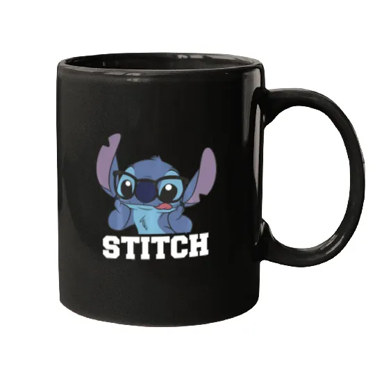Discover Disney Lilo Stitch Nerdy Stitch Portrait Mugs