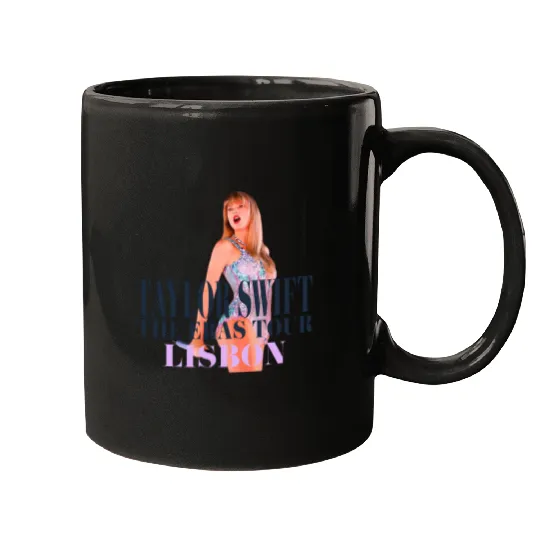 Discover Taylor Eras Tour Lisbon Mugs