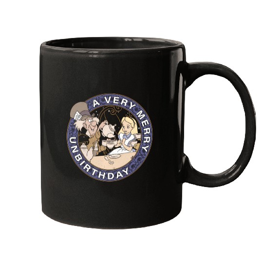 Disney Alice In Wonderland Mad Hatter Un-Birthday Mugs