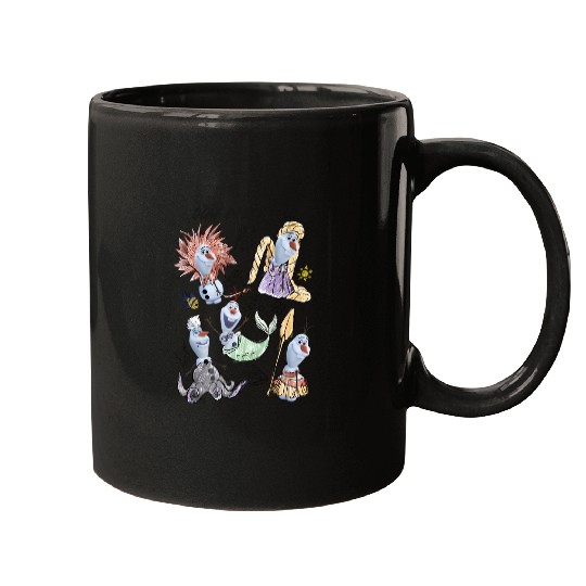 Disney Olaf Presents Classic Costume Sketches Mugs