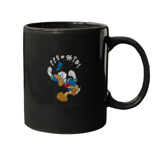 Discover Disney Mickey And Friends  Donald Duck Angry Jum Mugs