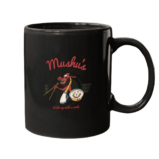 Disney Mulan Mushu'S Bed Breakfast Poster Mugs