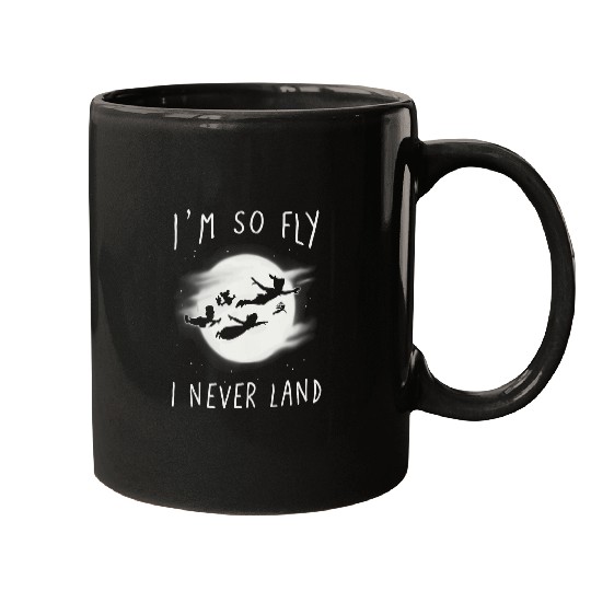 Disney Peter Pan Im So Fly I Never Land Tank Top Mugs