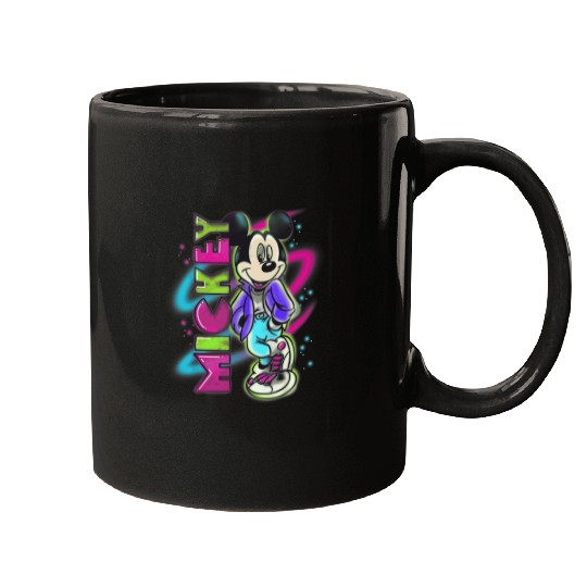 Disney Mickey Mouse Airbrush Mugs