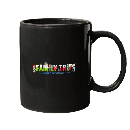 Disneyss And Pixarss Toy Story Christmas Family Trip 2024 Mugs