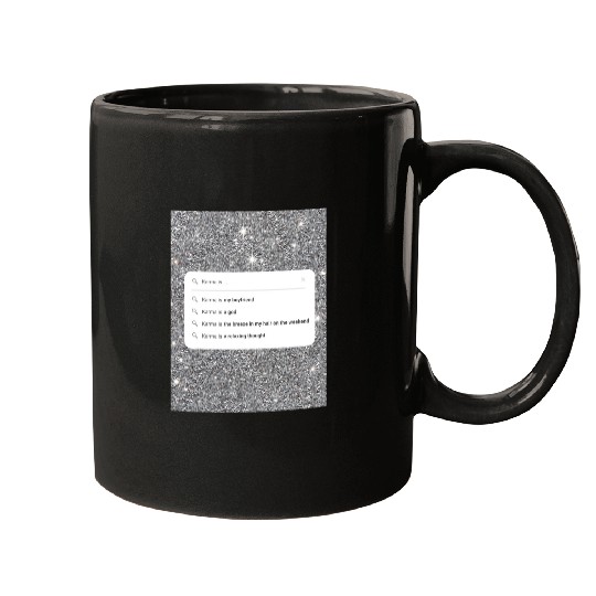 Discover Taylor Midnights Karma - Silver Mugs