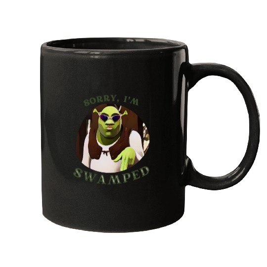 I'm Swamped  : Shrek Same Swamp Forever , Shrek Shirt, Disney Fiona Princess , Shrek,Shrek Mugs